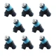 8x Fuel Injector For Mercury Outboard Mercruiser Sterndrive Gas Engines 8.2L