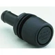 Attwood Fuel Vent Straight Black Plastic #1607-3