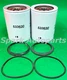 New Lot of 2 Fuel Water Separator Filter WIX 533630 For FREIGHTLINER, BLUE BIRD