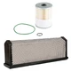 Air & Fuel Filter with Water Separator Kit Fits For Freightliner DD13 DD15 DD16 