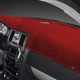 For Mercury Topaz 1988-1994 Dash Designs Dash-Topper Plush Velour Red Dash Cover