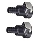2X Attwood Marine Universal Sprayless Connector Female Fitting Replaces 8838HF6