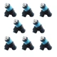 8x Fuel Injector For Mercury Outboard Mercruiser Sterndrive Gas Engines 8.2L