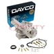 Dayco Engine Water Pump for 1991-1995 Volvo 940 Coolant Antifreeze Belts ht