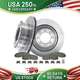 For Ford F-250 F-350 Super Duty 2013 - 2021 Brake Disc Rotors Ceramic Pads Kit