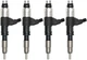 4PCS Common Rail Fuel Injector 095000-6320 RE530361 for John Deere 4045T 6068T
