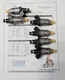 Mercury&nbsp;2.5l Lazer Injected outboard injectors refurbished OEM (QTY 1)