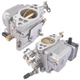 6L2-14301+ 6L2-14302-00 Carburetor Kit For 25HP Yamaha Outboard Engine 2 stroke