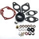 Carburetor Kit With Float Fit Johnson Evinrude 7.5 hp 1954-1958, 10 hp 1953-1963