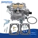 Marine Carburetor for Mercruiser 2 Barrel 3.0L 2.5L 4 CYL with A Long Linkage