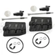 2PCS Upgraded DISA Valve Aluminium Flap Repair Kit For BMW M54 X3 325Ci 3.0l