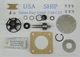 Rebuild Kit For Westerbeke Marine Diesel Generator Raw Water Pump 48080 49000