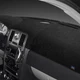For Mercury Topaz 1988-1994 Dash Designs Brushed Suede Black Dash Cover