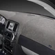 For Mercury Topaz 1988-1994 Dash Designs Brushed Suede Gray Dash Cover