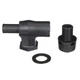 ATTWOOD 1670-3 VENT-FUEL (P-TRAP) BLACK