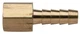 1/8 NPT X 3/8' BRS BARB M THRD MOELLER 033434-10  Expedited Shipping! 