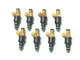 Bosch Fuel Injector Set X 8 OE V8 OMC, Volvo Penta, Evinrude 3854136 3850925