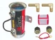 Facet Silver Top Fuel Pump Kit 8mm Unions & Mounts 476087-K