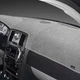 For Mercury Topaz 88-94 Dash Designs Dash-Topper Sedona Suede Gray Dash Cover