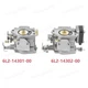 Upper and Lower Carburetor Kit For Yamaha 2 stroke 20HP 25HP Outboard Engine