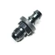 484108-BL Fragola -8 AN Male To 1/2" Hose Barb Straight Fitting Push Lock Black