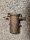 Groco brass canister type fuel filter GF-375. For use with gasoline or diesel 
