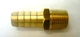 Tempo Marine 200140 434WHB Brass 3/8" Fuel Hose Connector Moeller 033434-10