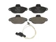 For Delphi LP0851 brake pad set, disc brake LP0851 brake pads set front, fits: