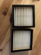 (2 in lot) SEPAR2000 Filter element type 00530,metal sides,made in Germany