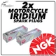 2x NGK Spark Plugs for KAWASAKI 2050cc VN2000 A1H-A6F 04-> No.4095
