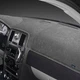 For Mercury Topaz 88-94 Dash-Topper Brushed Suede Charcoal Dash Cover