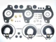 OEM Yamaha 6H3-W0093-02-00 carb repair kit