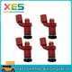 4x Fuel Injector For 2016-2022 Yamaha Outboard 75HP 90HP VF90LA 6FP-13761-00-00