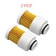 2X Fuel Filter For Mercury 881540 Sierra 18-7979 Yamaha 68V-24563-00-00 50-115hp