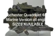 REPLACE 17059286 ROCHESTER CARBURETOR QJET MARINE 5.7L /350 260 Hp  1yr Warranty