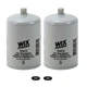 WIX Set of 2 Fuel Water Separator Filters for Audi Blue Bird Chevy Ford GMC VW