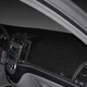 For Mercury Topaz 88-94 Dash Designs Dash-Topper Poly-Carpet Black Dash Cover