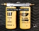 Dual Diesel Fuel Remote Mount, 3/8&rdquo; HB for Filters  1R-0750 2u Absolute