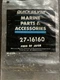 Mercury Quicksilver 27-16160 Gasket OEM NOS Boat Part Replacement