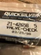 Mercury Outboard Valve Check 21 42658 5 Free Shipping!