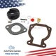 Carburetor Carb Kit w/ Float For Johnson Evinrude 9.9 HP 15 HP 1974-1988 398453