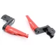 SHINOBI Red Front 40mm Extended Foot Pegs For Yamaha SRX 600 86 87 88 89 90