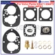 For SOLEX 44PA1 CARBURETOR KIT Volvo Penta 4 Cylinder AQ115 AQ125A 856471 856472