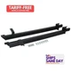 Competition C3112, Kit Black Steel Subframe Connectors - Fits 67-69 Gm F-Body 
