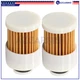 2x Fuel Filter For 75-115HP Yamaha 68V-24563-00-00 Mercury 881540 Sierra 18-7979