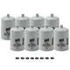 WIX Set of 8 Fuel Water Separator Filters for Audi Blue Bird Chevy Ford GMC VW