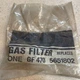 Fuel Filter W/ Check Valve GF-470 Replaces AC GF-470