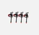 4X Fuel Injectors for John Deere 4039D 4039T 4045D 4045H 4045T 6059D 6059T 6068D