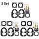 3x Carburetor Repair Kit For Volvo Penta Inboard Marine AQ BB 856471 856472 Carb