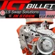 ICT Billet SBC Billet Alternator Bracket Adjustable LWP Small Block Chevy Kit